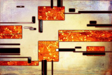 soyut renk tasarımı sanat illüstrasyonu