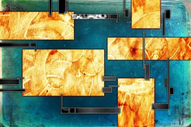 soyut renk tasarımı sanat illüstrasyonu