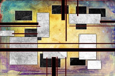 soyut renk tasarımı sanat illüstrasyonu