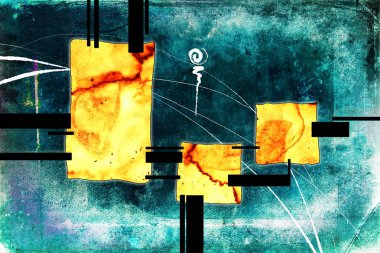 soyut renk tasarımı sanat illüstrasyonu