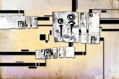 soyut renk tasarımı sanat illüstrasyonu