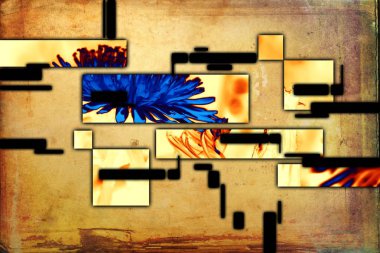 soyut renk tasarımı sanat illüstrasyonu