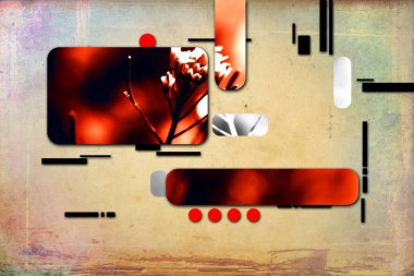 soyut renk tasarımı sanat illüstrasyonu