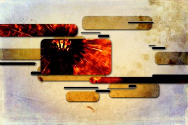 soyut renk tasarımı sanat illüstrasyonu