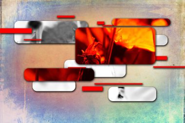 soyut renk tasarımı sanat illüstrasyonu