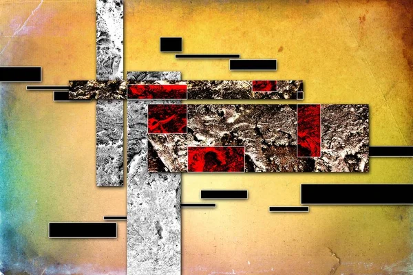 soyut renk tasarımı sanat illüstrasyonu