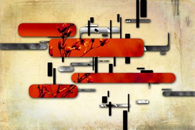 soyut renk tasarımı sanat illüstrasyonu