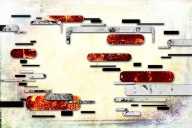 soyut renk tasarımı sanat illüstrasyonu