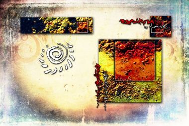 soyut renk tasarımı sanat illüstrasyonu