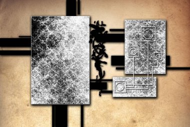 soyut renk tasarımı sanat illüstrasyonu