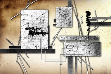 soyut renk tasarımı sanat illüstrasyonu