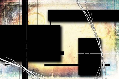 soyut renk tasarımı sanat illüstrasyonu