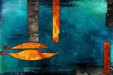 soyut renk tasarımı sanat illüstrasyonu