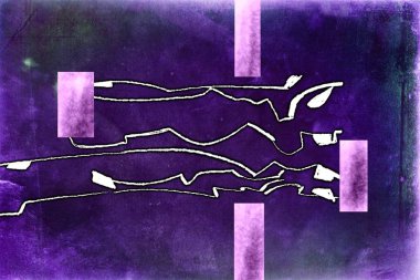 soyut renk tasarımı sanat illüstrasyonu