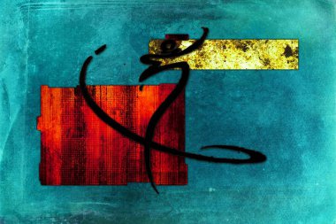 soyut renk tasarımı sanat illüstrasyonu