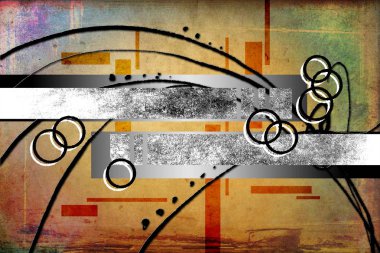 soyut renk tasarımı sanat illüstrasyonu