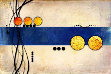 soyut renk tasarımı sanat illüstrasyonu