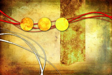 soyut renk tasarımı sanat illüstrasyonu