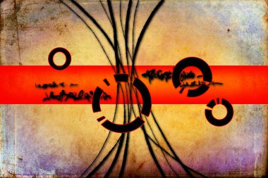 soyut renk tasarımı sanat illüstrasyonu