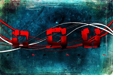 soyut renk tasarımı sanat illüstrasyonu