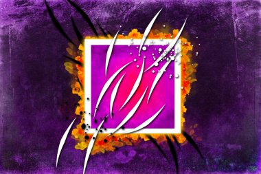 soyut renk tasarımı sanat illüstrasyonu