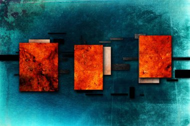 soyut renk tasarımı sanat illüstrasyonu