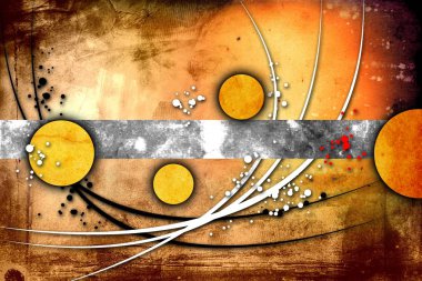 soyut renk tasarımı sanat illüstrasyonu