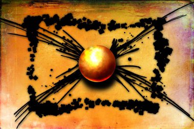 soyut renk tasarımı sanat illüstrasyonu