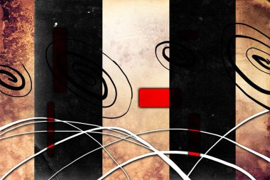 soyut renk tasarımı sanat illüstrasyonu