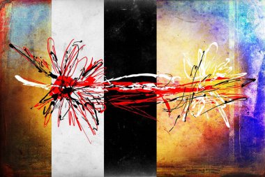 soyut renk tasarımı sanat illüstrasyonu