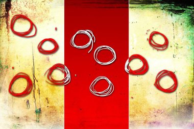 soyut renk tasarımı sanat illüstrasyonu