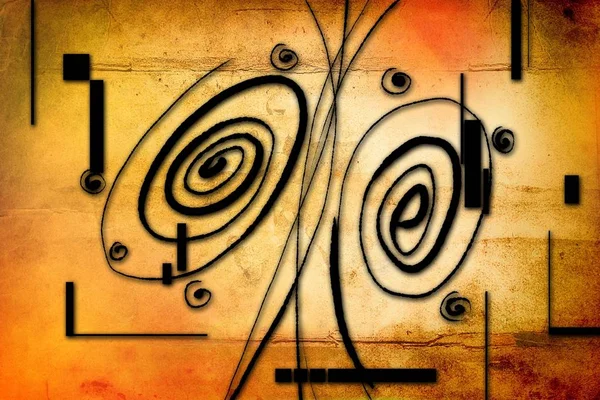 soyut renk tasarımı sanat illüstrasyonu