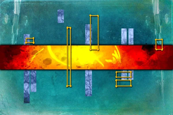 soyut renk tasarımı sanat illüstrasyonu