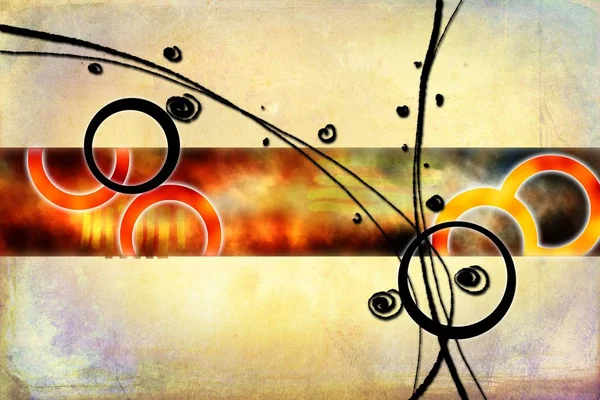 soyut renk tasarımı sanat illüstrasyonu