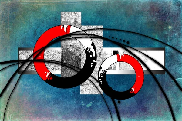 soyut renk tasarımı sanat illüstrasyonu