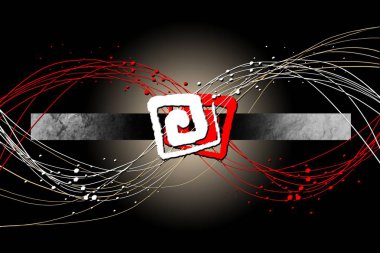 soyut renk tasarımı sanat illüstrasyonu