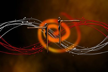 soyut renk tasarımı sanat illüstrasyonu