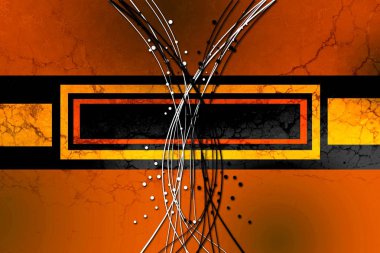 soyut renk tasarımı sanat illüstrasyonu