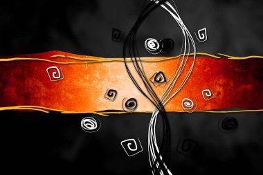 soyut renk tasarımı sanat illüstrasyonu