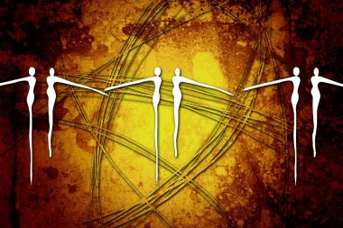 soyut renk tasarımı sanat illüstrasyonu