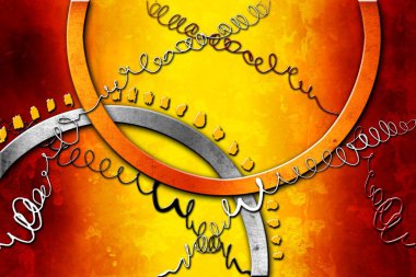 soyut renk tasarımı sanat illüstrasyonu