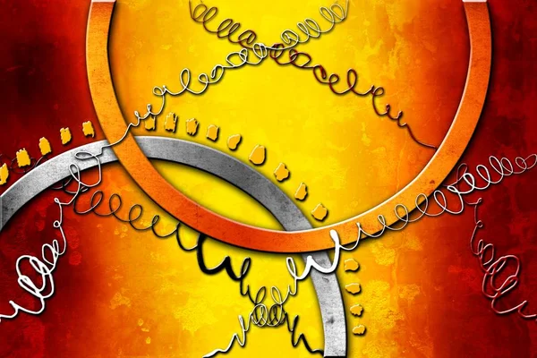 soyut renk tasarımı sanat illüstrasyonu