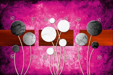 soyut renk tasarımı sanat illüstrasyonu