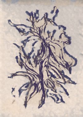 Çiçek Çizim sanat illüstrasyon