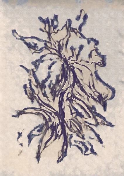 Çiçek Çizim sanat illüstrasyon