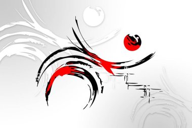 soyut renk tasarımı sanat illüstrasyonu