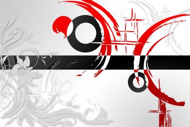 soyut renk tasarımı sanat illüstrasyonu