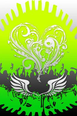 soyut renk tasarımı sanat illüstrasyonu