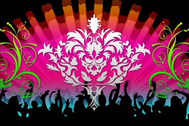 soyut renk tasarımı sanat illüstrasyonu