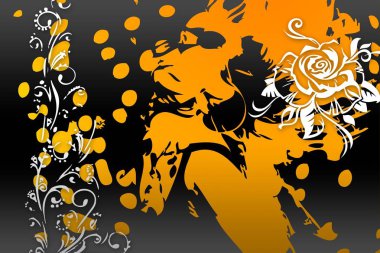 soyut renk tasarımı sanat illüstrasyonu